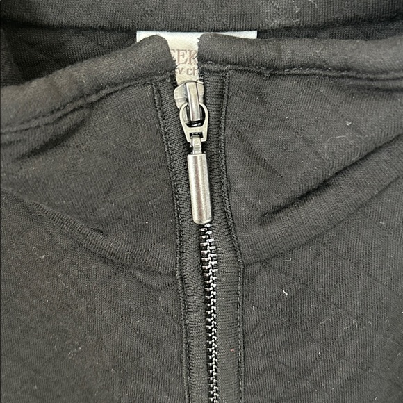 Chico's Elegant Quilted  Black Jacket - Picture 4 of 7